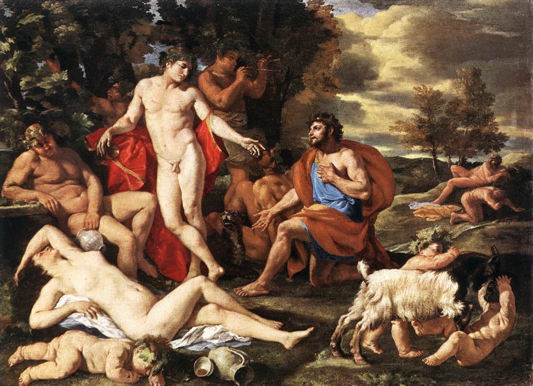 Poussin, Nicolas (1594-1665) - Midas et Bacchus (detail).JPG